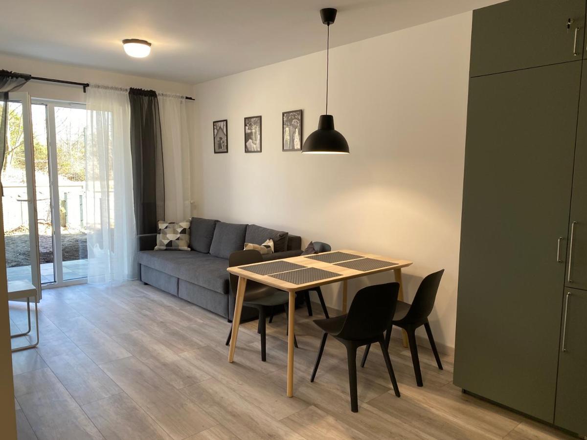Apartmán Ekologiczny Z Ogrodkiem Jastrzębia Góra Exteriér fotografie